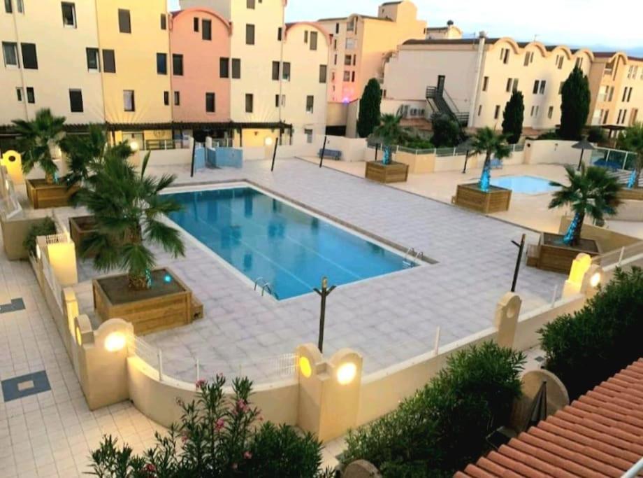L'Escapade Gruissanaise, Appartement 1 Chambre, Loggia, Climatisation, Wifi Avec Piscines De Mi-Mai A Mi-Septembre Dans Residence Zewnętrze zdjęcie